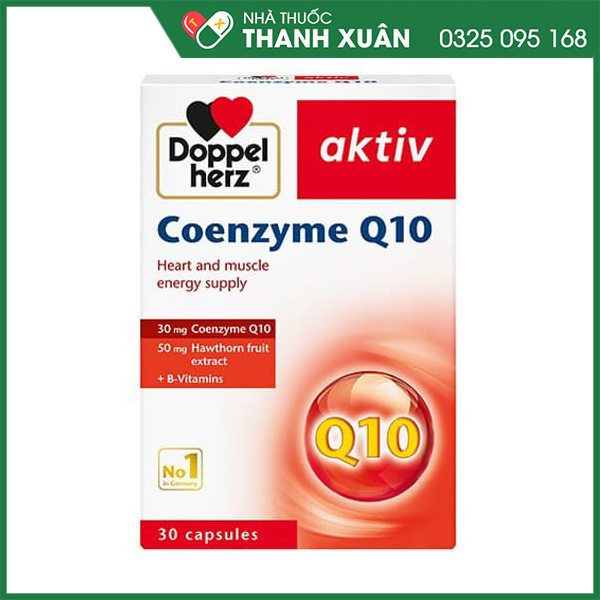 Doppelherz Coenzyme Q10 giảm Cholesterol trong máu